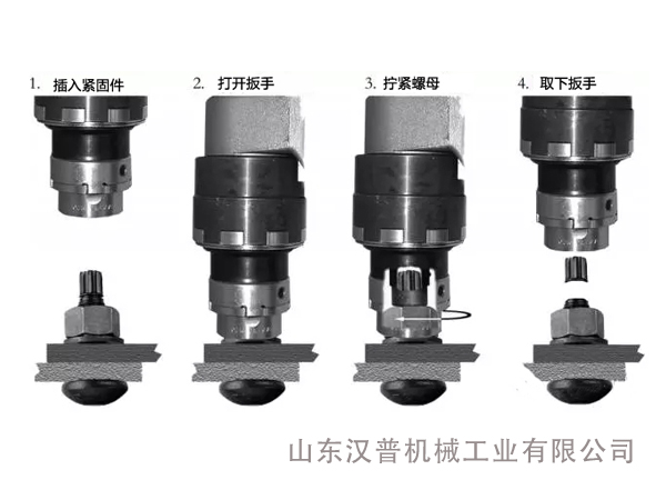 電動扭剪扳手的使用